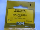 ESSVE Skarvjärn FZB155x25x2,5 mm. 2 st.