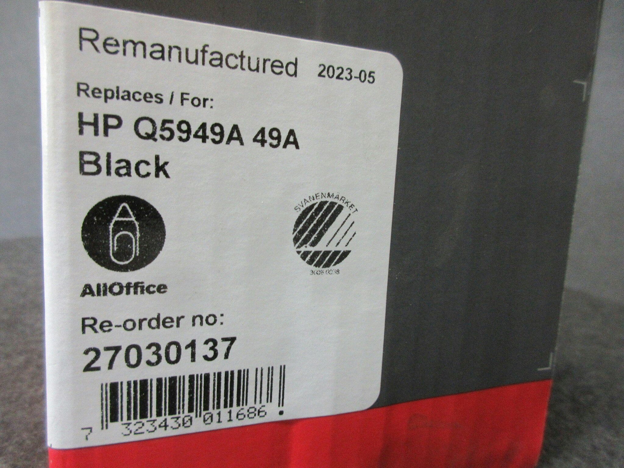 AllOffice Tonerkassett HP Q5949A 49A Black