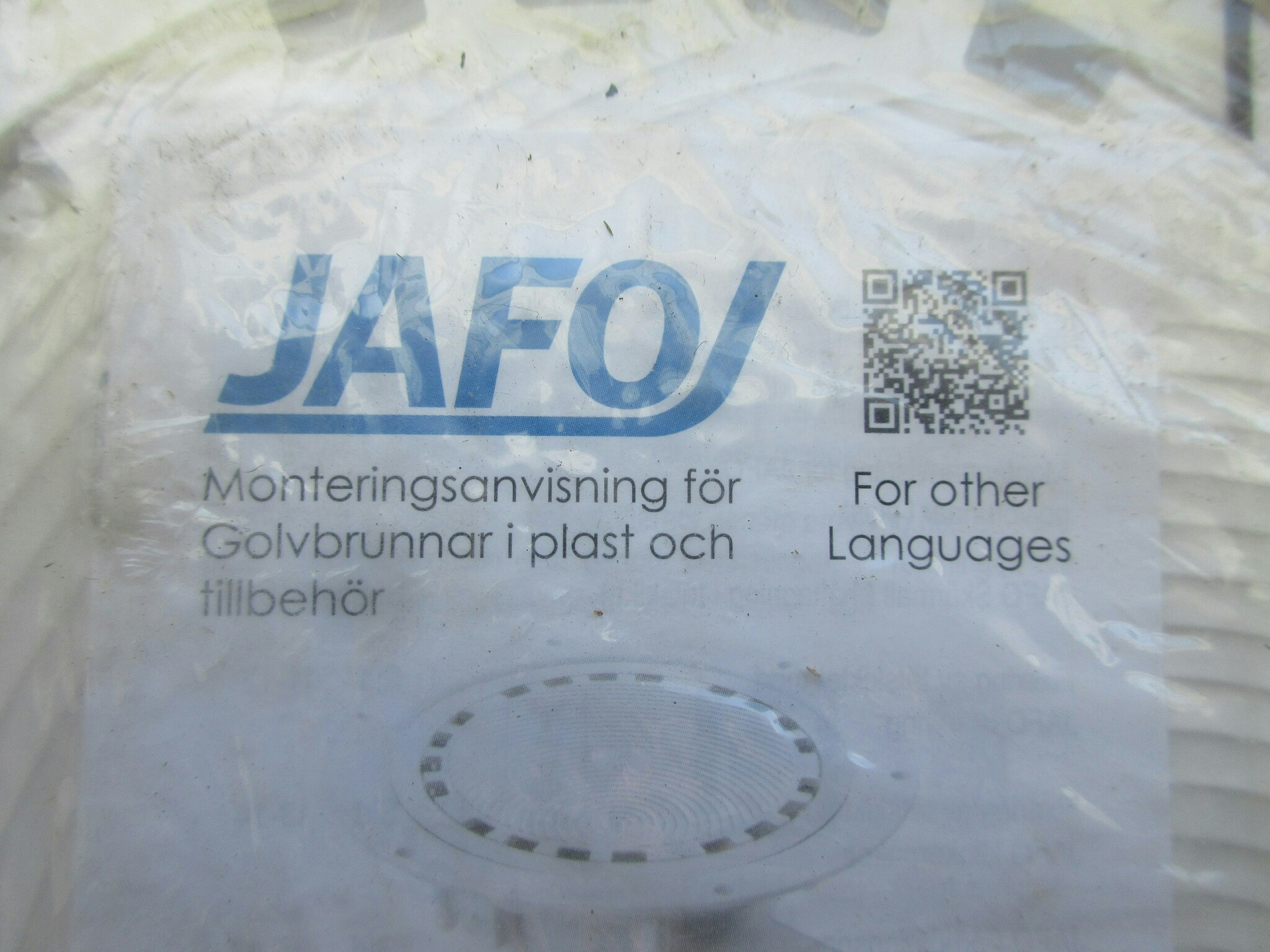 JAFO Golvbrunnssil, klämring, o-ring, skruv.