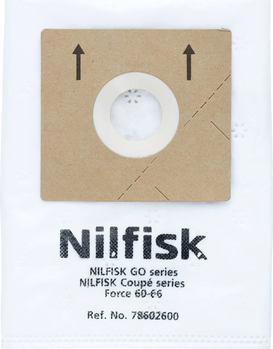 Nilfisk Dammsugarpåsar Coupé/Go/One Prime + förfilter 5 st.