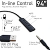 WEINYWCN Headphone headset 108U