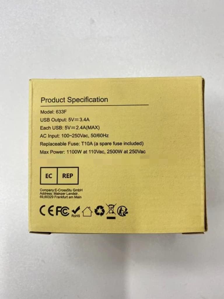 Tessan Universal Travel Adapter 633F