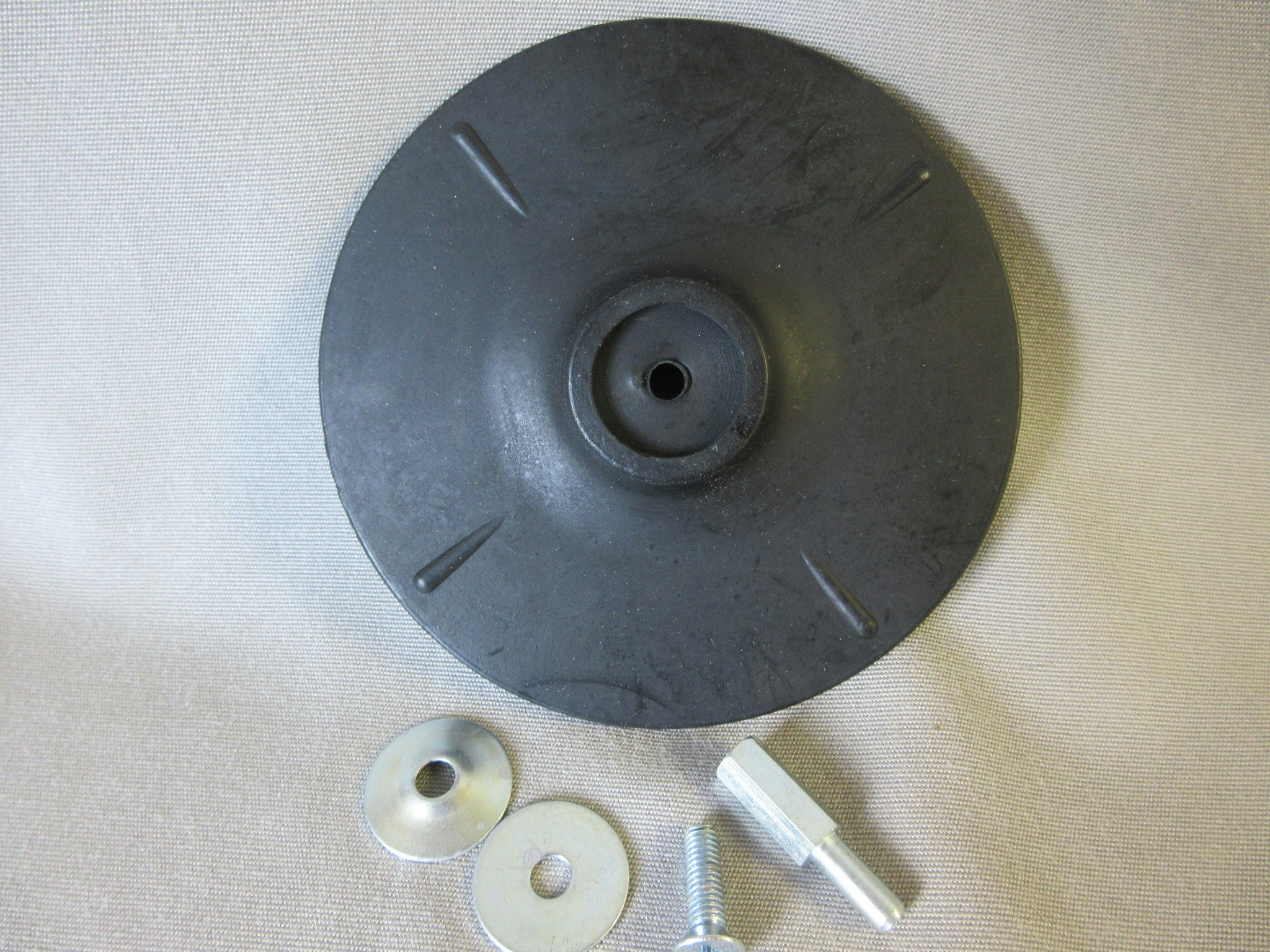 Gummirondell 127 mm