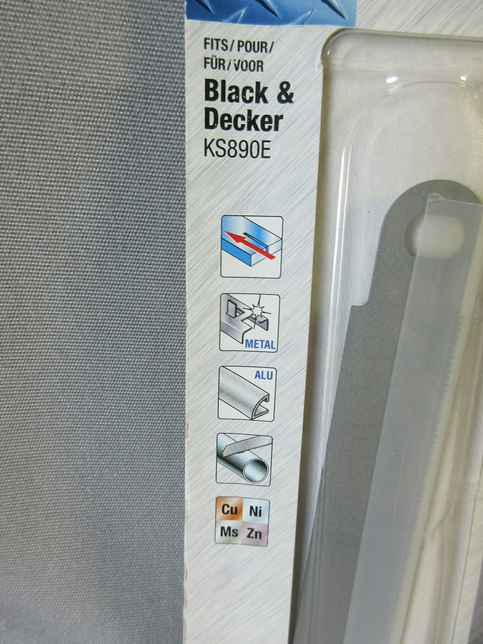 Black & Decker X29981 Scorpion Saw Blade BiM For Metal