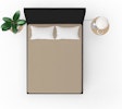 Dream House Stretch lakan 140x200/220 cm. Taupe Grey