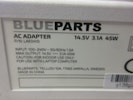 Blueparts Laptop AC Adapter 14.5V 3.1A 45W