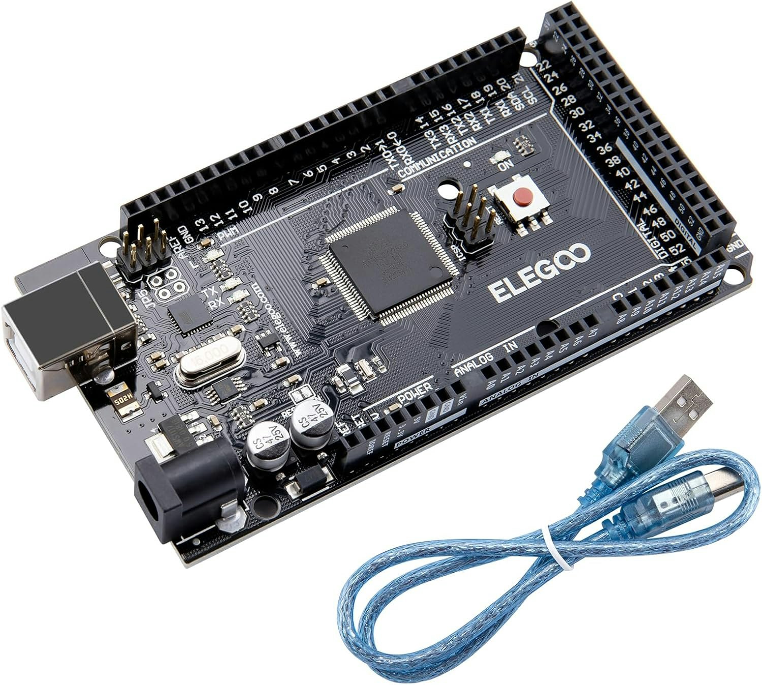 Elegoo MEGA 2560 R3 kort med USB-kabel