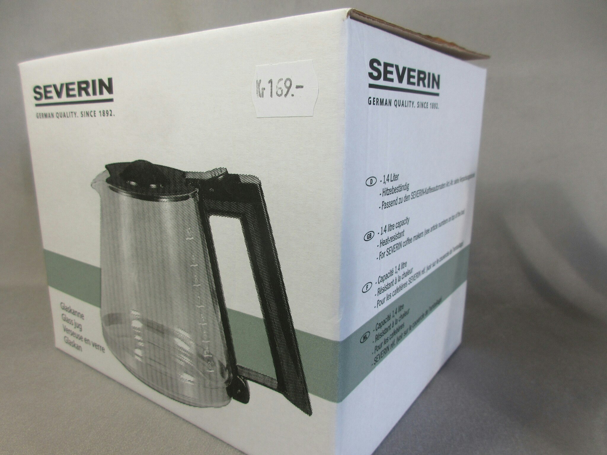 Severin Glaskanna GK 5381. 1,4 Liter