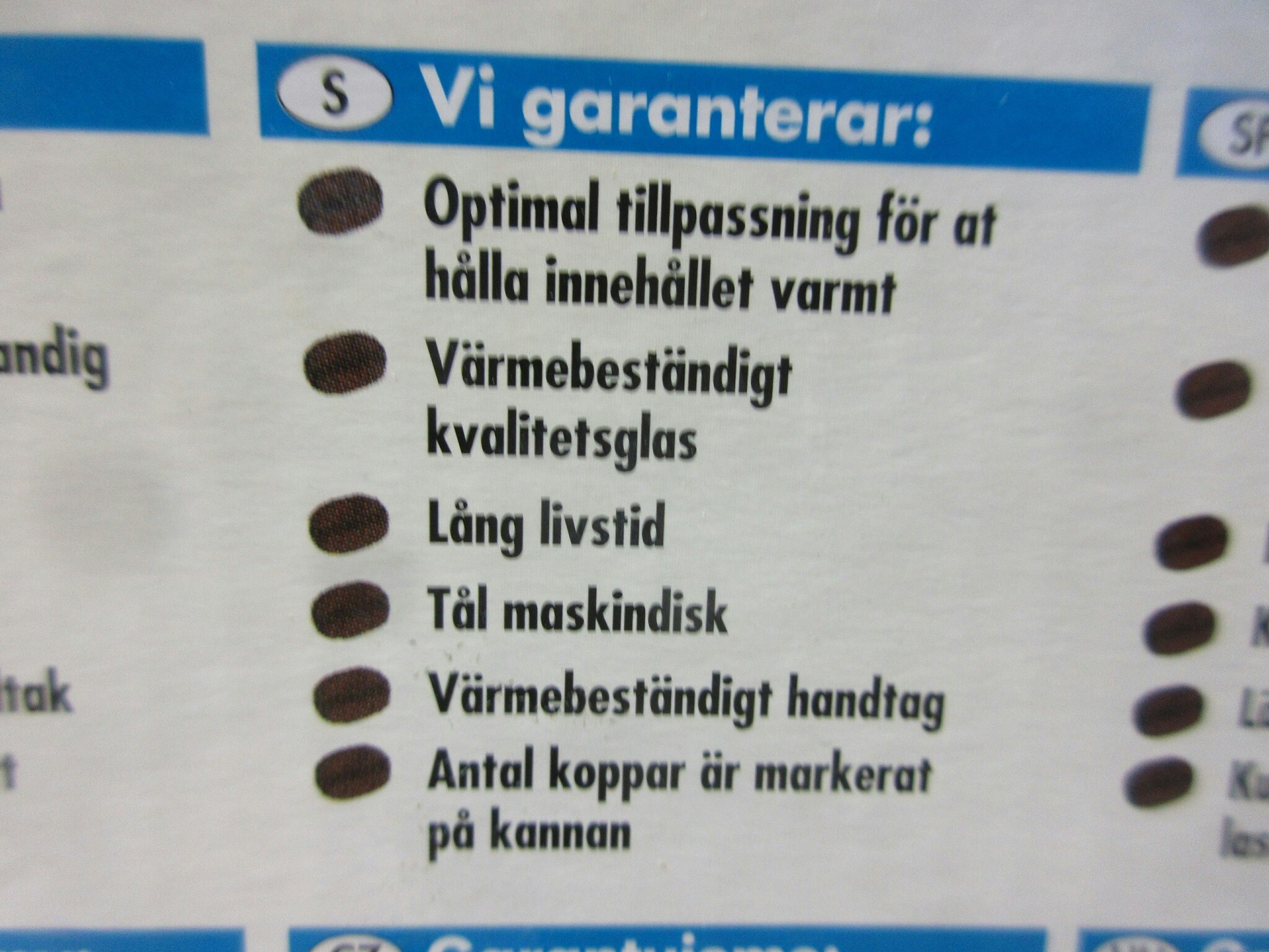 Braun Glaskanna 1,5L. Artnr 99850