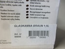 Braun Glaskanna 1,5L. Artnr 99850