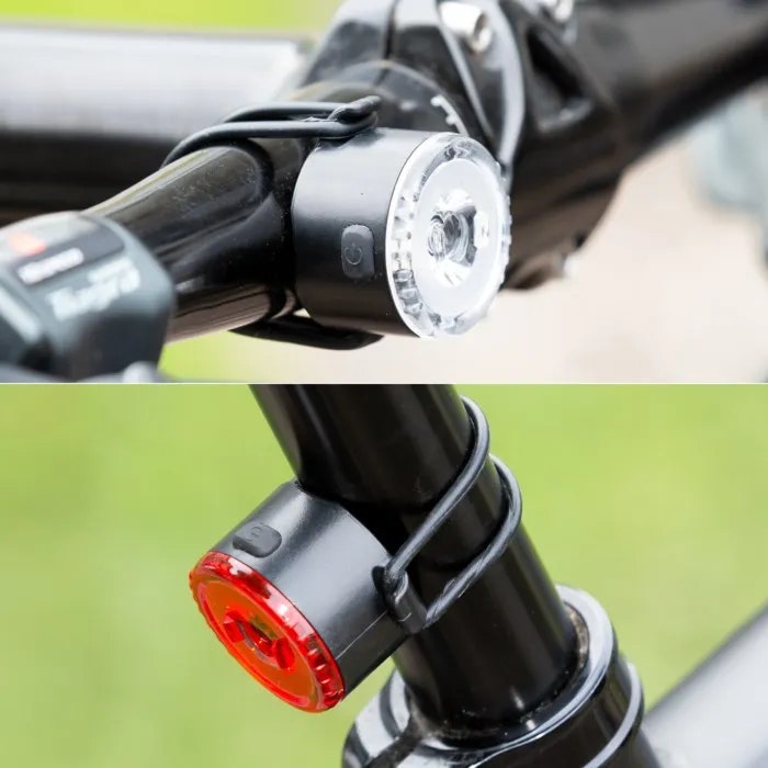 Ledsavers Cykellampor fram+bak