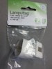 Lamputtag 2-pol. Vinklat för sladd med jord 6A 250V 9780886