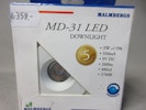 Malmbergs MD-31 LED Downlight 3W. 9974443