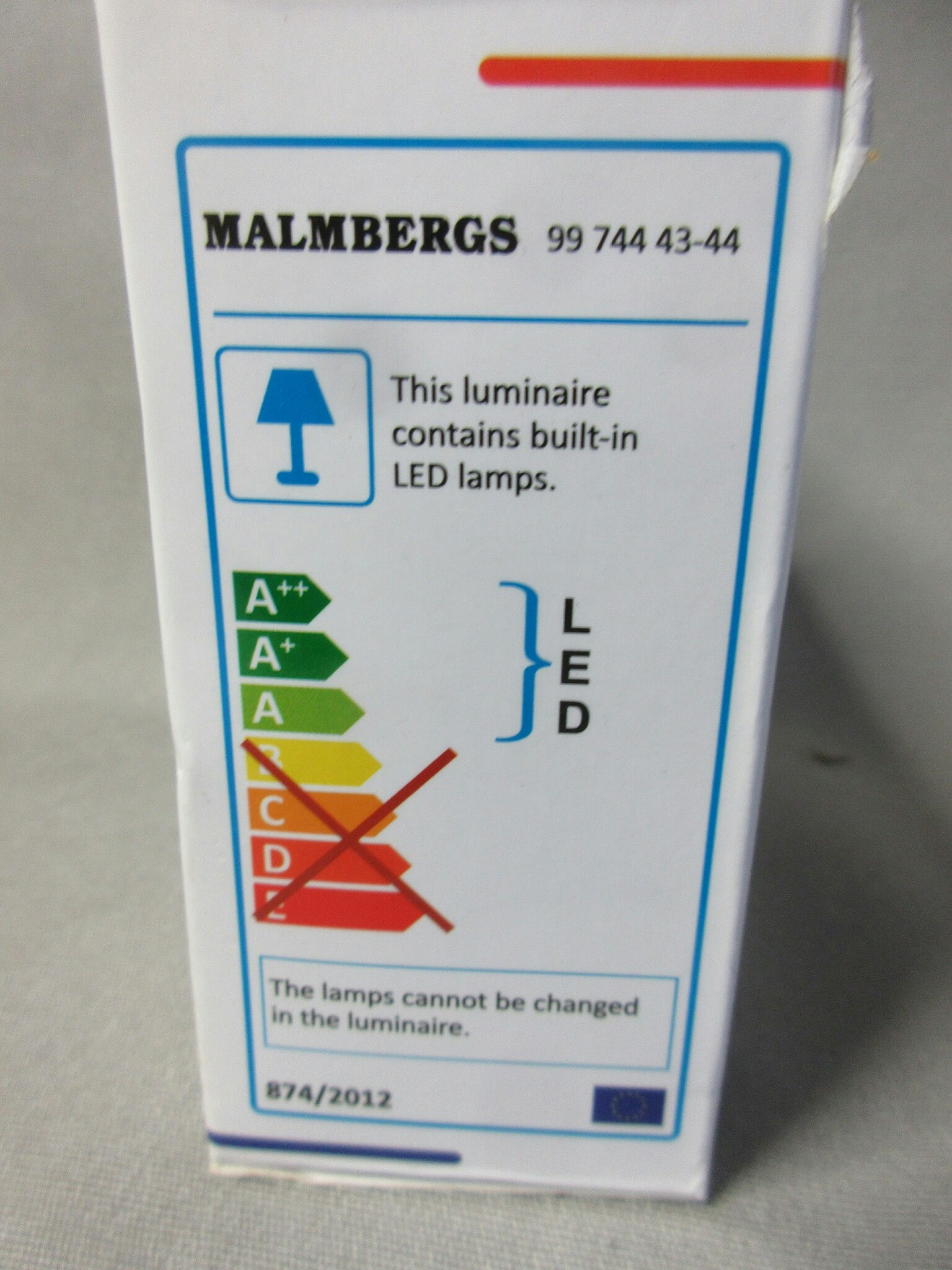Malmbergs MD-31 LED Downlight 3W. 9974443