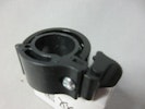 Cykelklocka i aluminium. Black