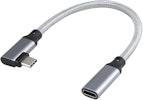 Rättvinklad USB C-förlängningskabel - USB C