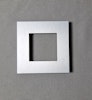 Kombinationsram Pure Aluminium 155-76100 för Niko Home Control