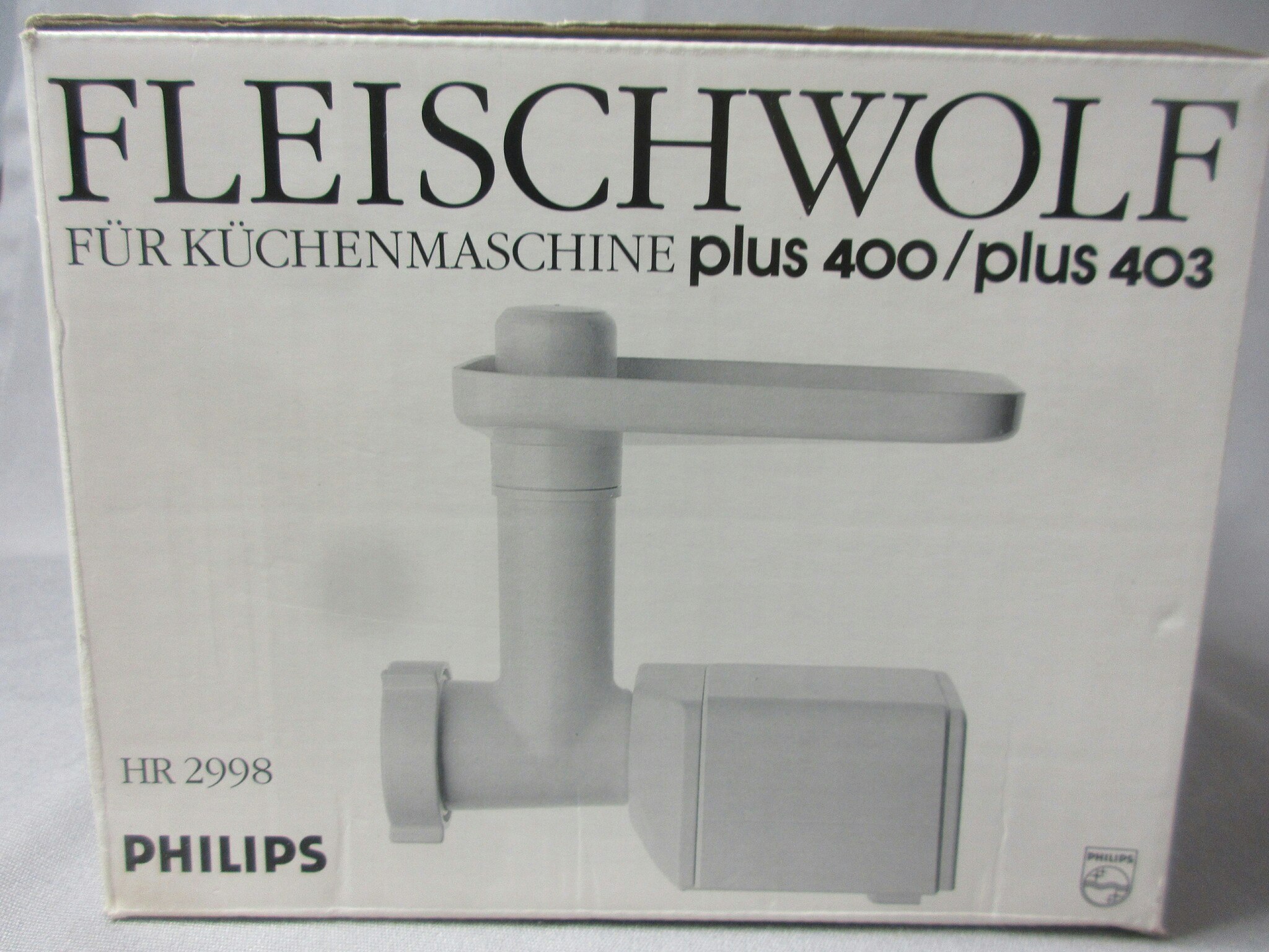 Köttkvarn till Philips HR 2998 Plus 400/ Plus 403