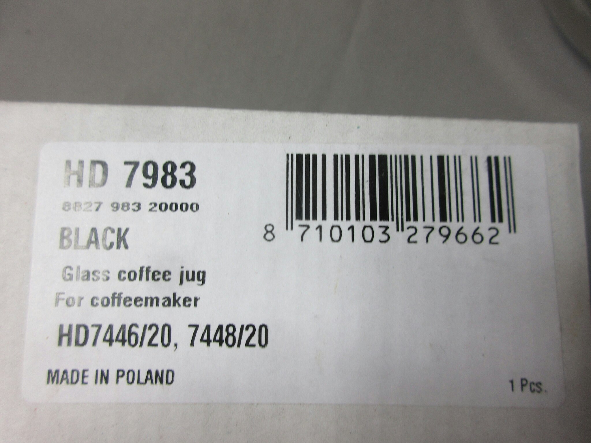 Philips Kaffekanna HD7983/20. (nr 21)