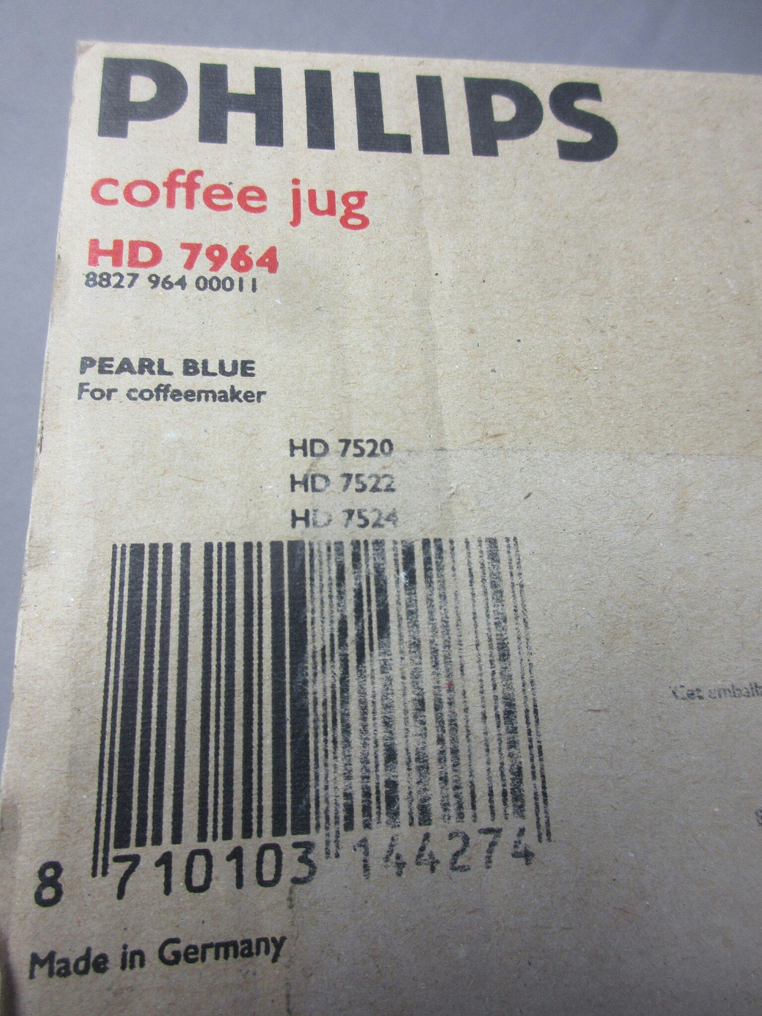 Philips Glaskanna HD7964. (nr 26)