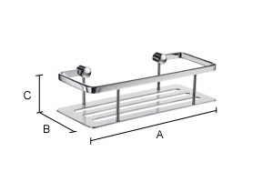 Tvålkorg Smedbo Sideline DK3004 Krom