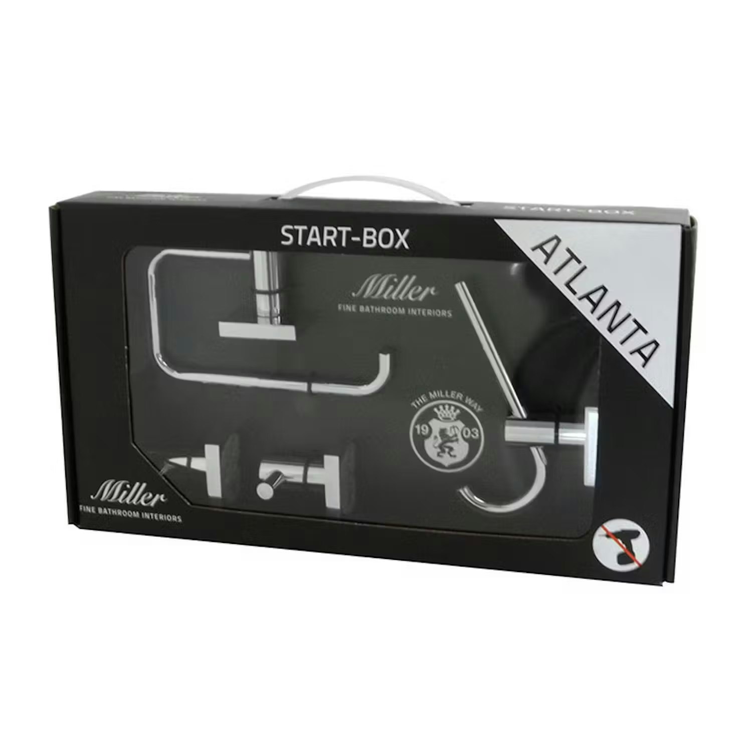 Miller Start-box Atlanta Krom, 8801C