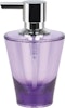 SPIRELLA  Max-Light Violet Soap Dispenser 1013567