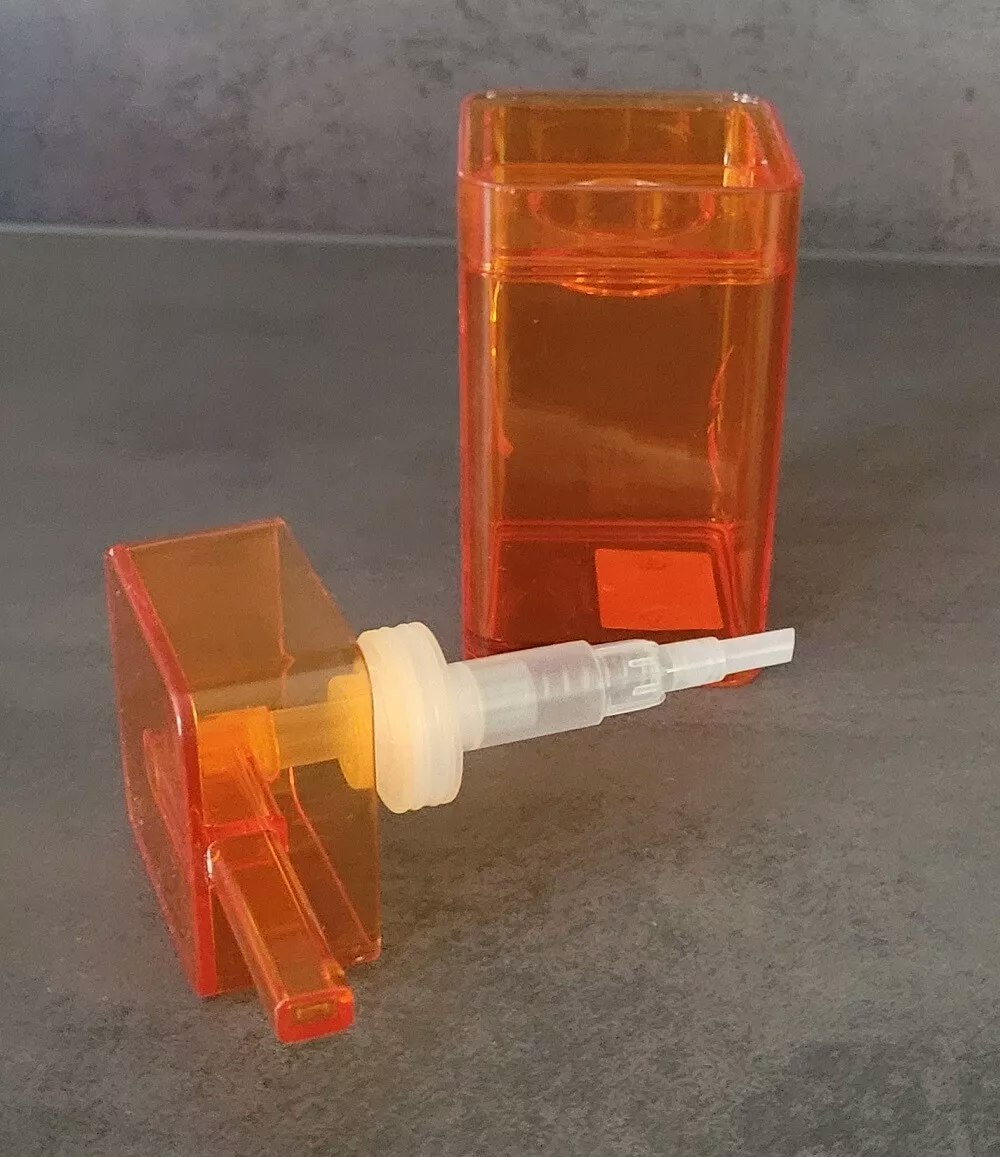 Spirella Cubo Klar Orange Tvåldispenser 1015289
