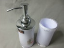 Spirella Sydney Soap Dispenser & Toothmug.