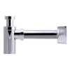 Vattenlås Purus Design För Vägg Krom G32x40mm