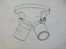 AH Belysning Badrumsarmatur T 763 Vit IP44