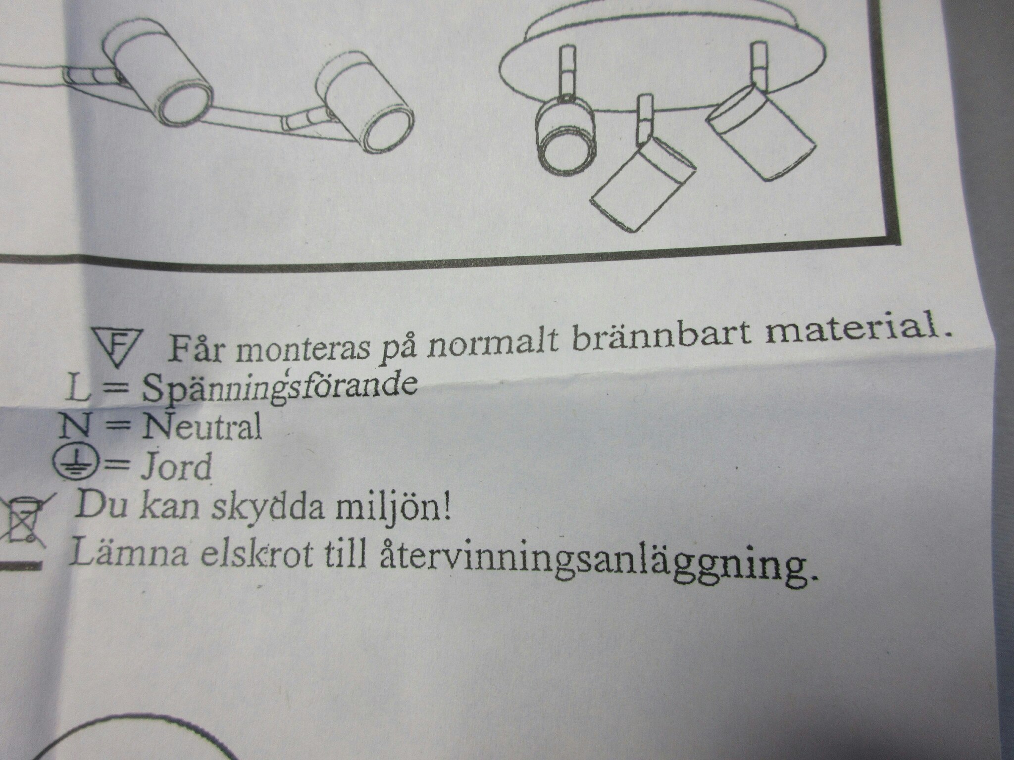 AH Belysning Badrumsarmatur V527 IP44