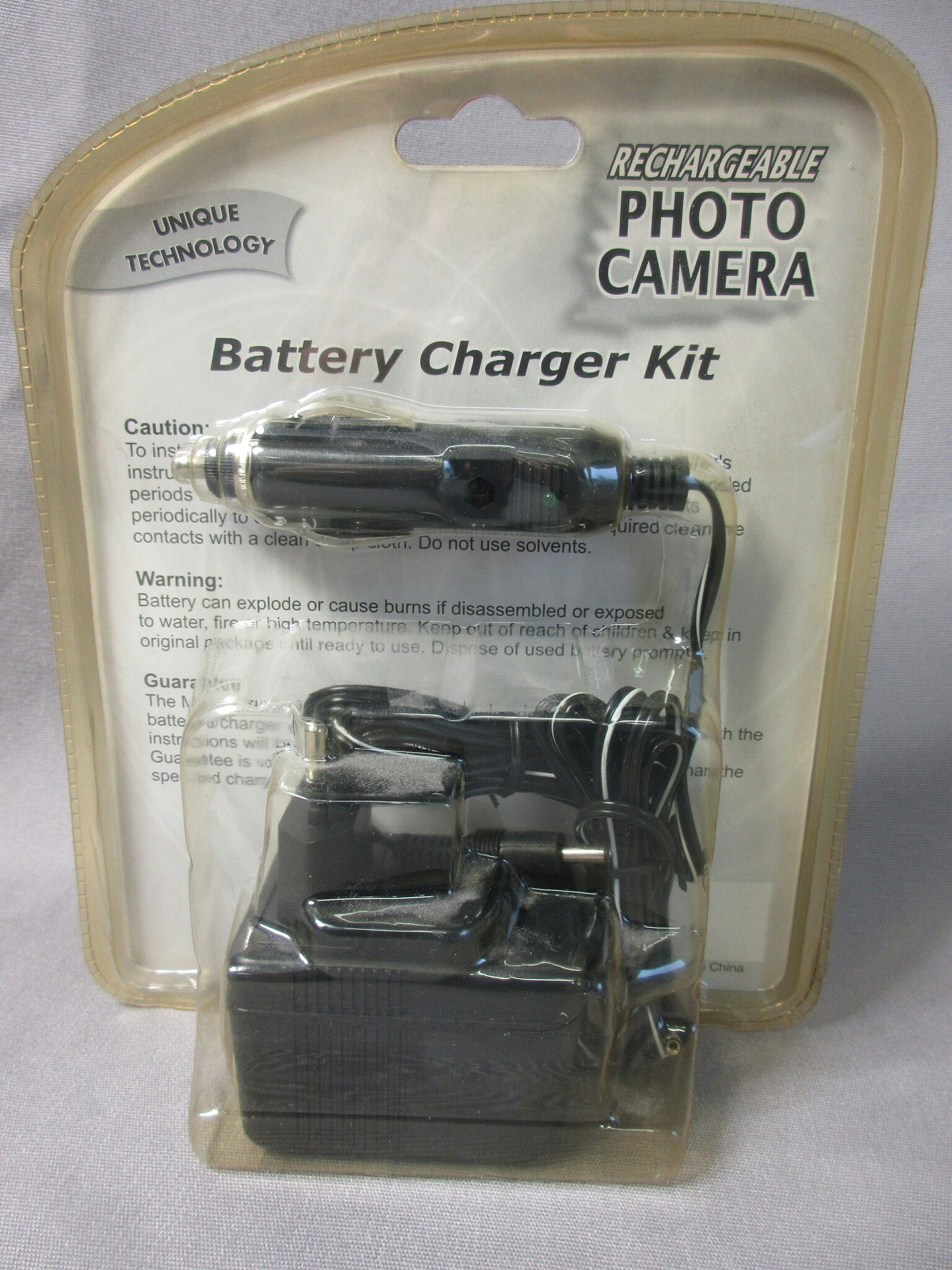 Battery Charger Kit CR123A