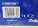 Gelia 4002000051 Värmefläkt plast, vit
