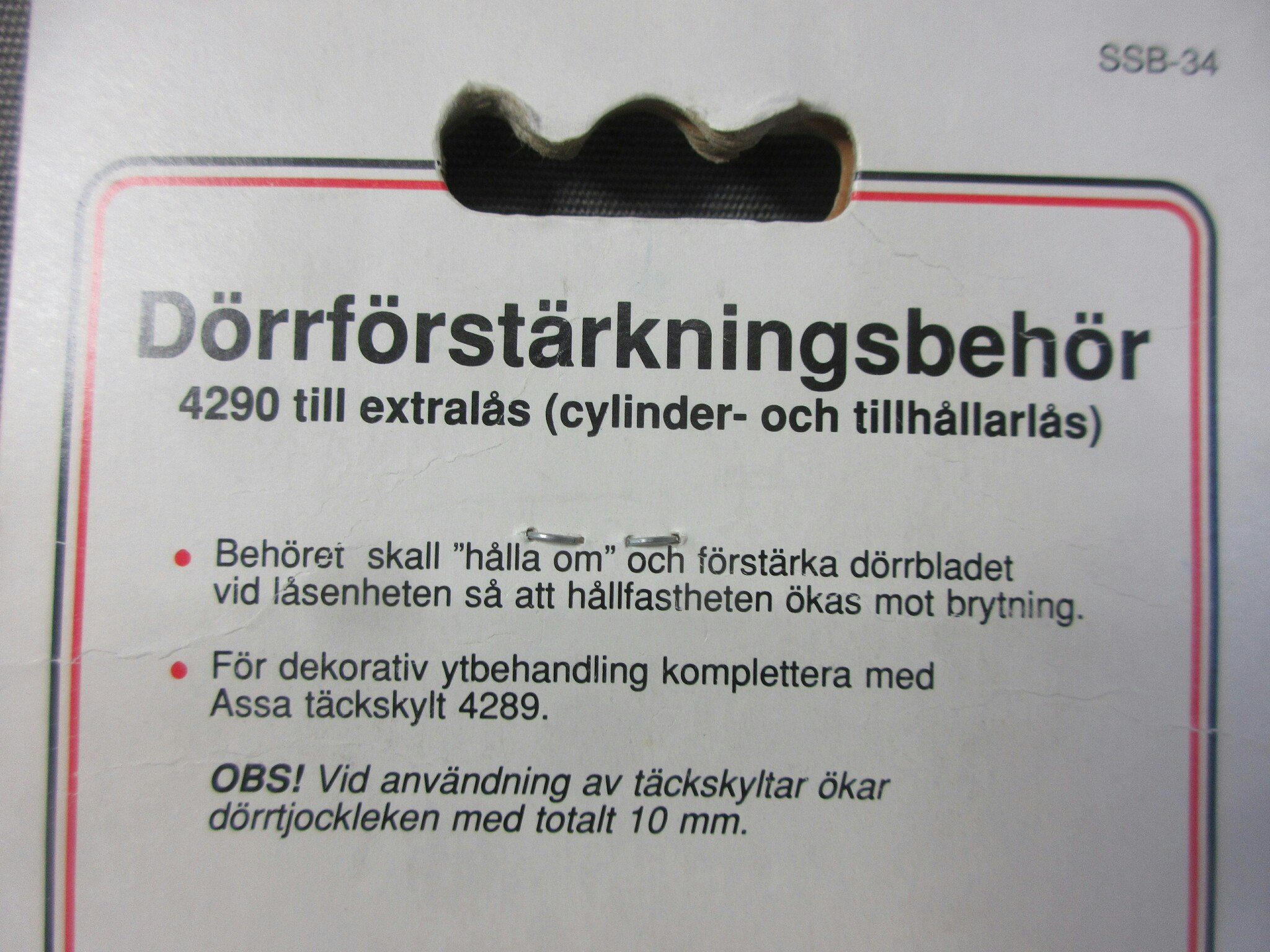 ASSA Dörrförstärkning 4290