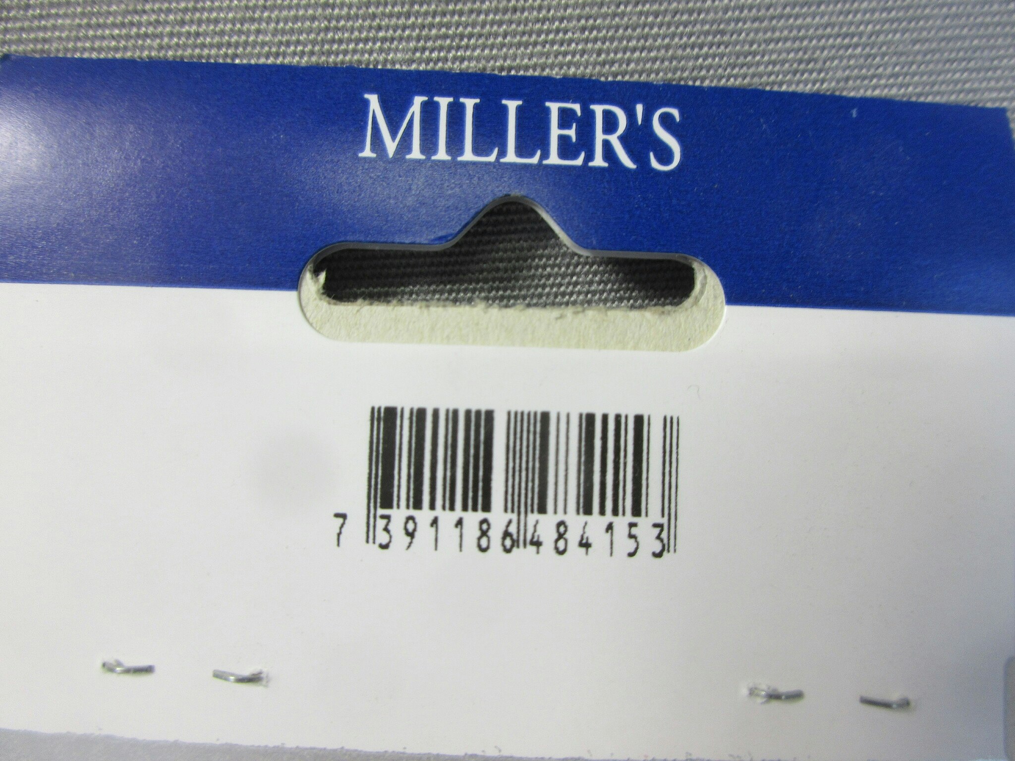 Millers Cylinderring 6 mm. Mörkoxid mässing 48415