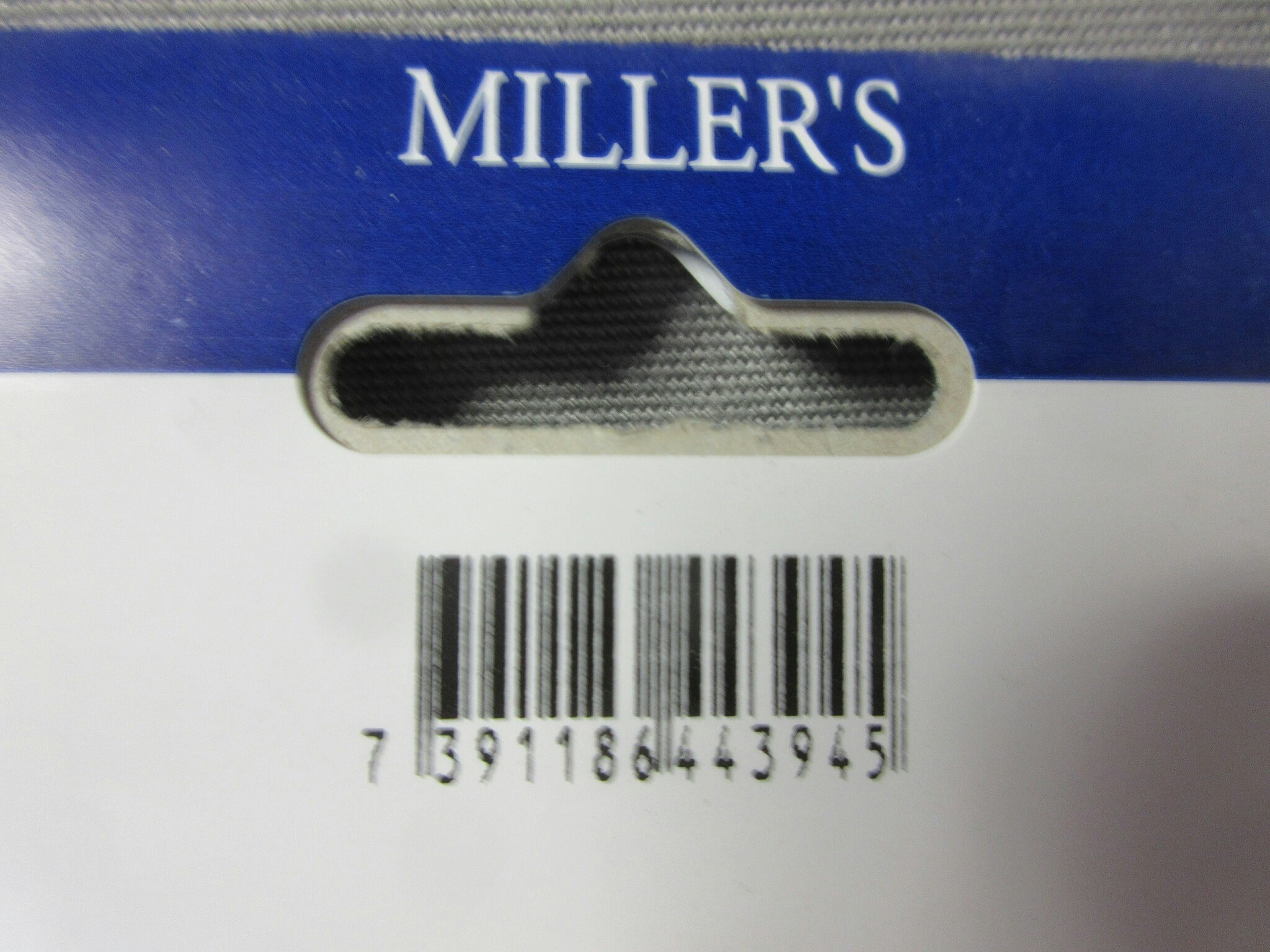 Millers Cylinderring 8 mm. Blank mässing 44394