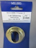 Millers Cylinderring 8 mm. Blank mässing 44394