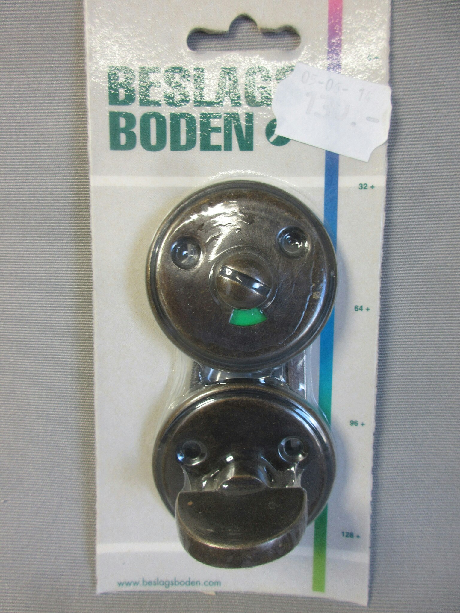 Beslagsboden WC-Beslag Antik Mässing 05214