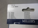 Millers Filtplatta 100x150 mm. Vit