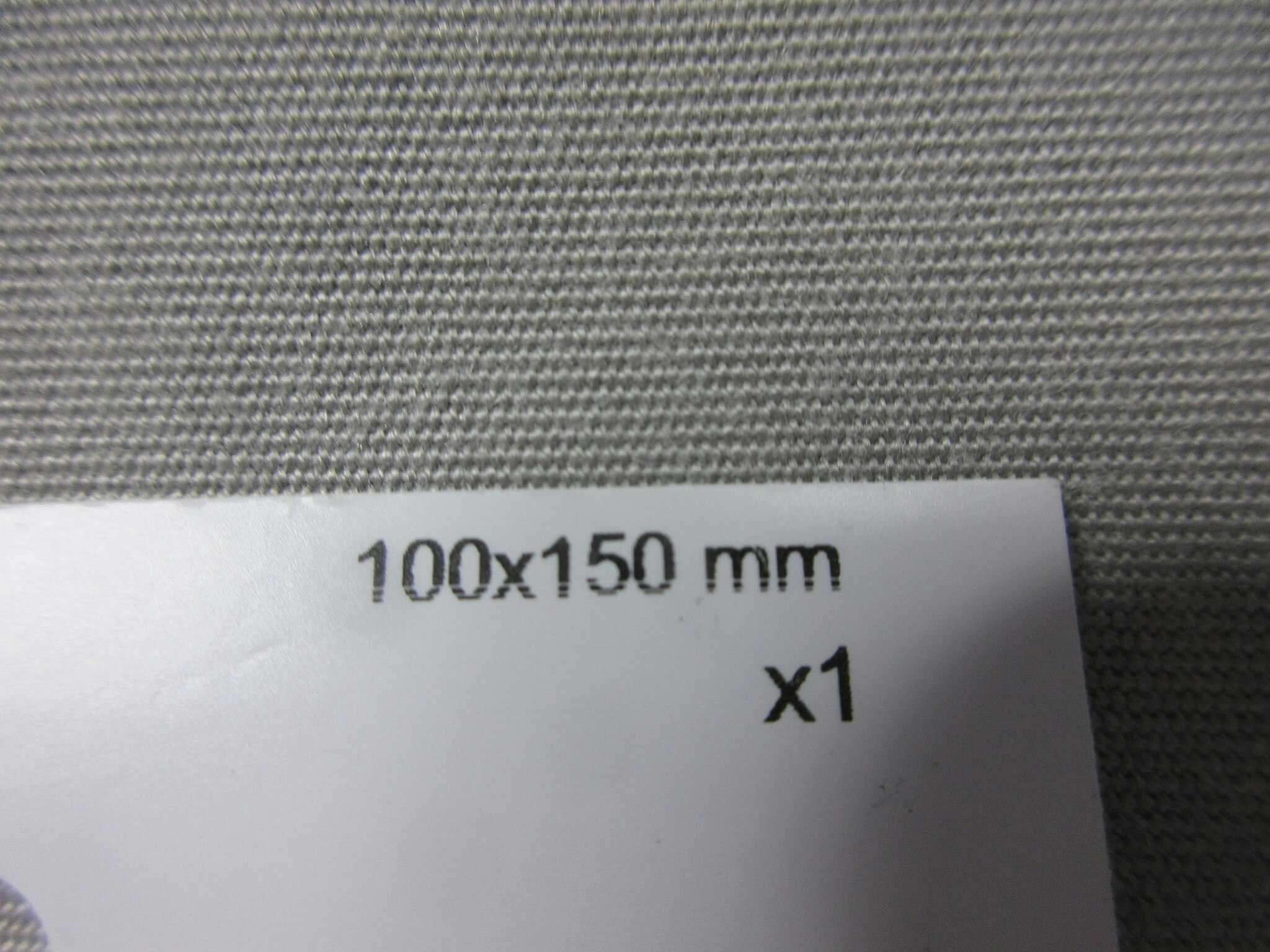 Millers Filtplatta 100x150 mm. Vit