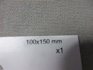 Millers Filtplatta 100x150 mm. Vit