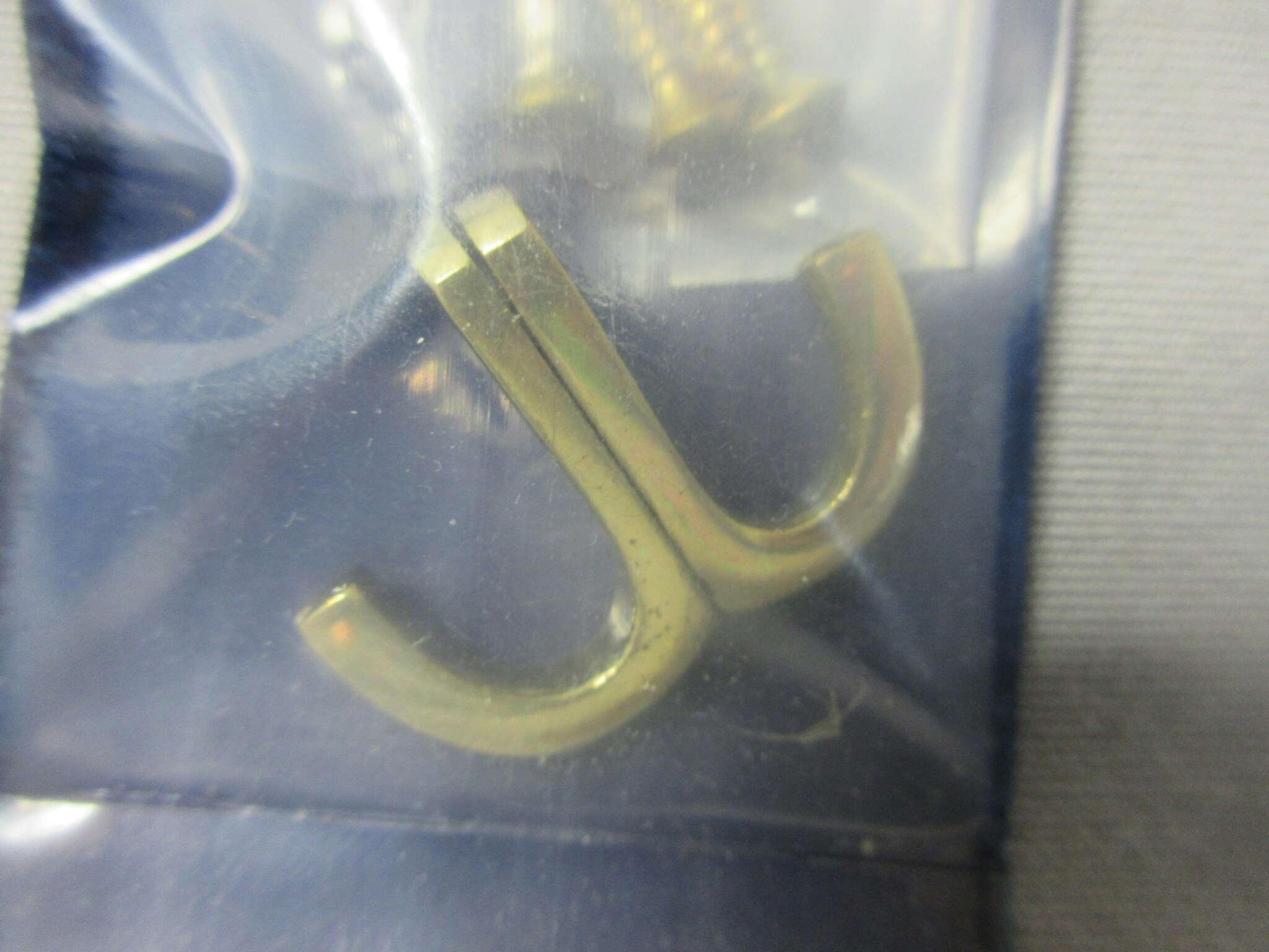 Millers Krok 18 mm. Blank Mässing 34081.  2 st.