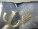 Millers Krok 18 mm. Blank Mässing 34081.  2 st.