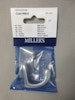 Millers Krok 35 mm. Mattkrom 89623. 1 st.