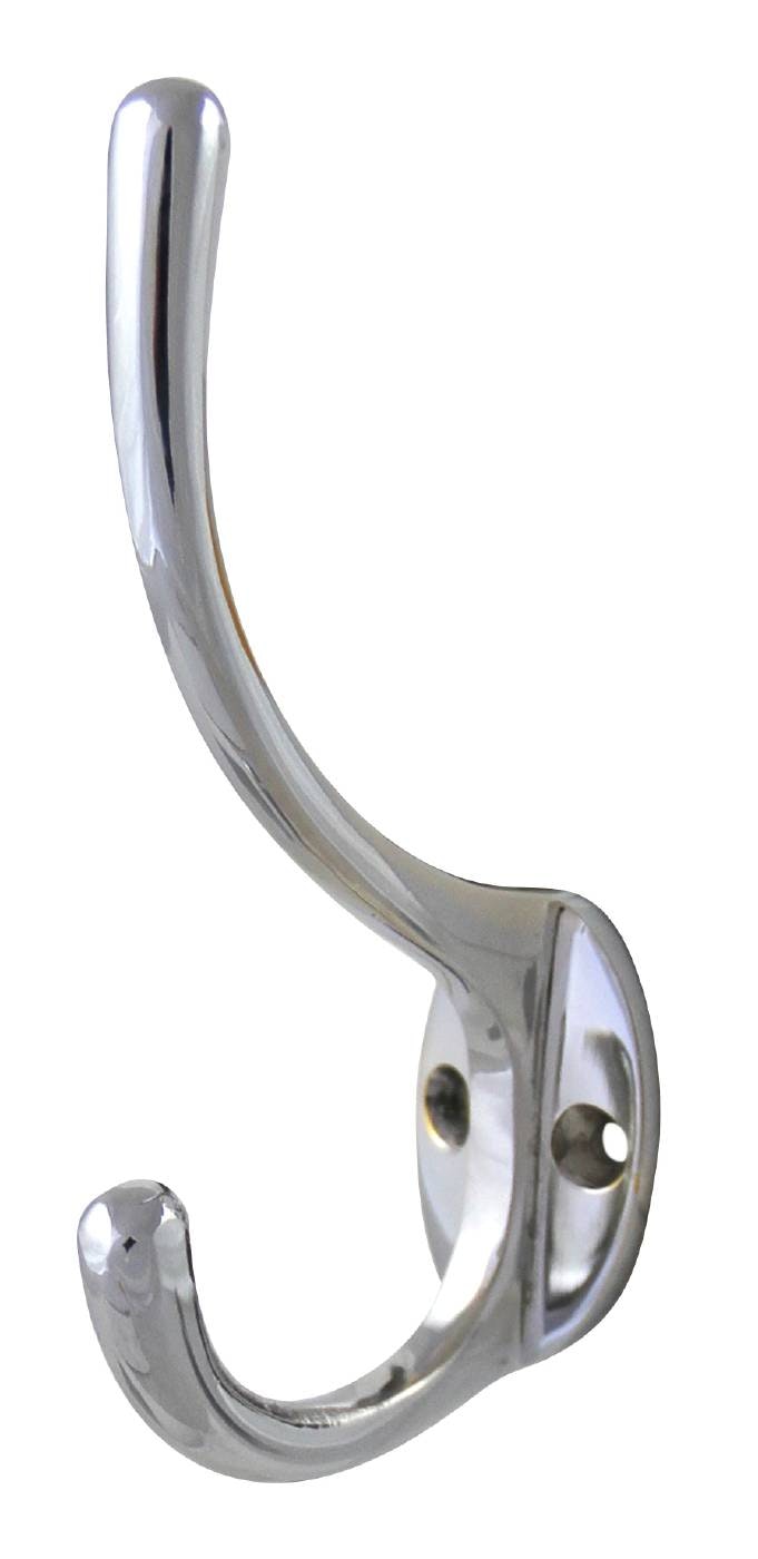 Millers Krok Dubbel Blank krom 83539. 120mm.