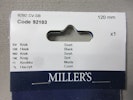 Millers Krok Dubbel Svart 92103. 120mm.