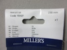 Millers Hängare Vit 15127. 230 mm