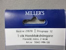 Millers Hängare Förnicklad mässing 21678. 108 mm