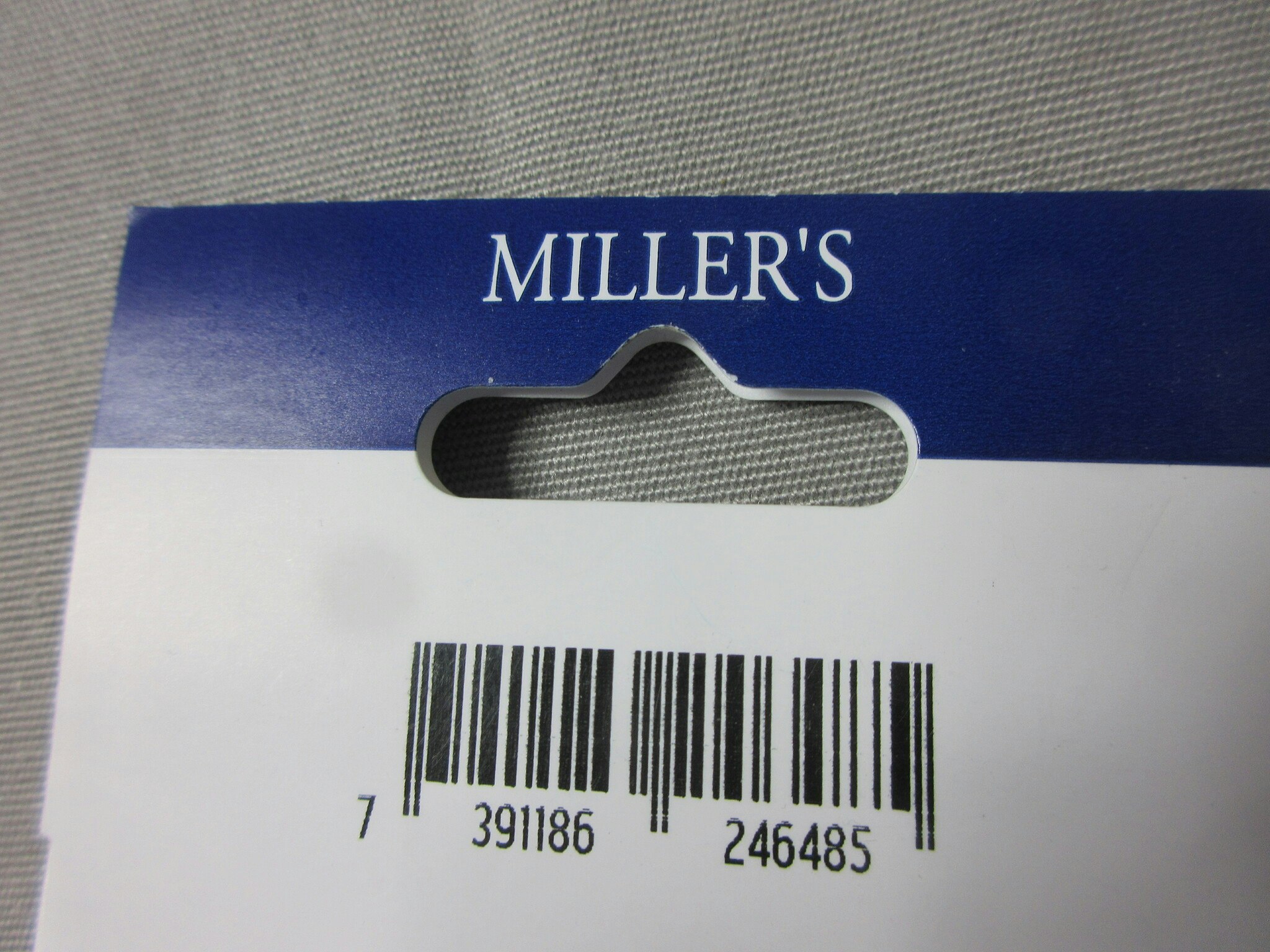 Millers Skåpregel Rostfritt stål 55x45 mm